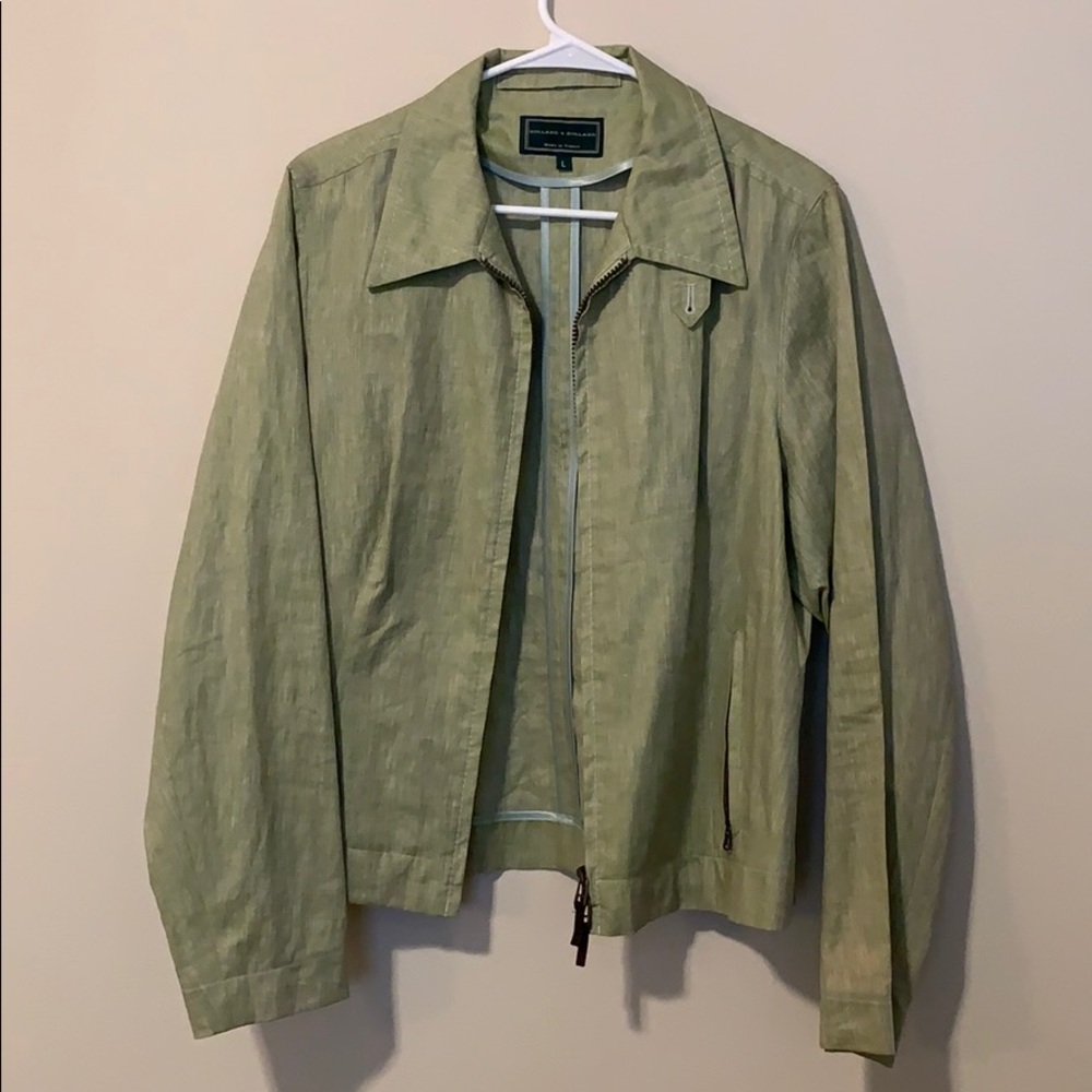 HOLLAND & HOLLAND 100% Light Green Jacket